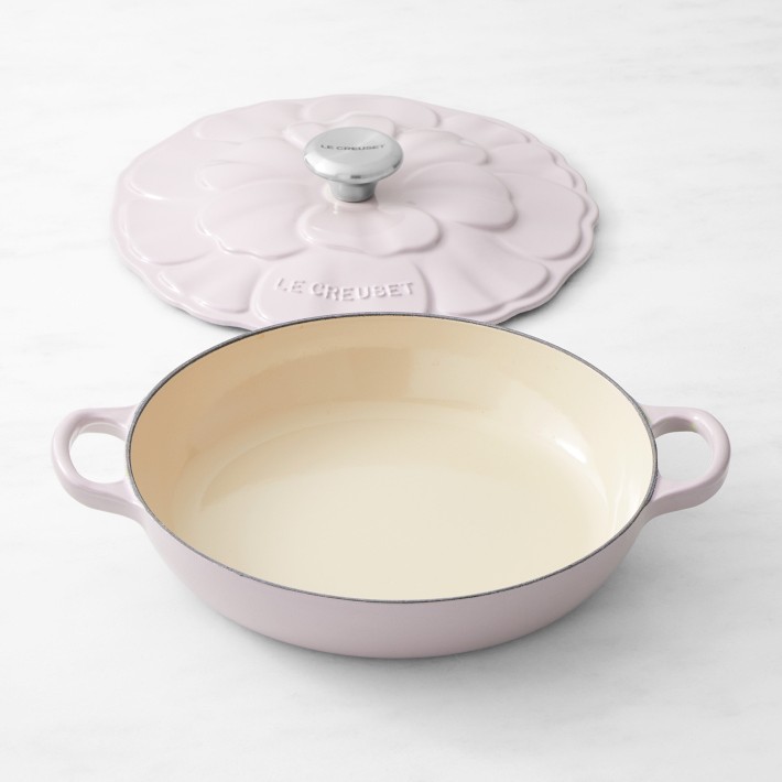 Le Creuset Enameled Cast Iron Petal Braiser, 2 1/4-Qt.