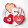 Williams Sonoma Valentine's Day Conversation Heart Cookie Cutters, Set of 4