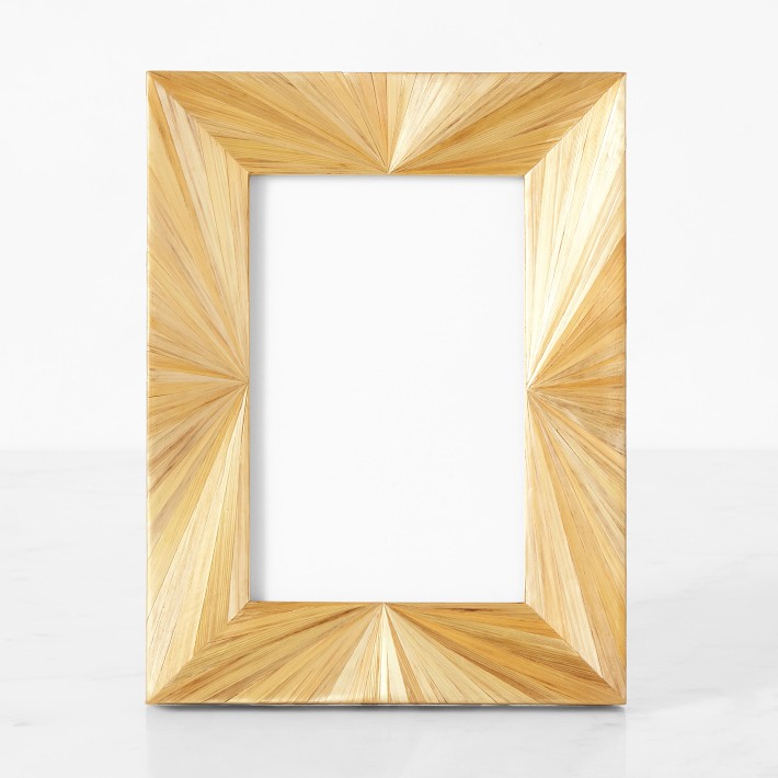 Straw Marquetry Picture Frames