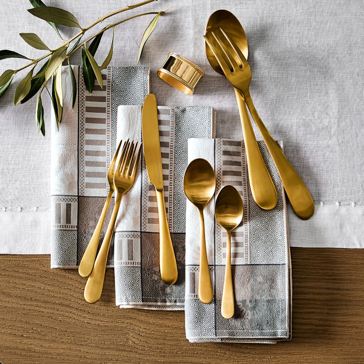 Williams Sonoma Brasserie 20-Piece Flatware Set