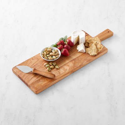 Olivewood Rectangular Cheese Board | Williams Sonoma