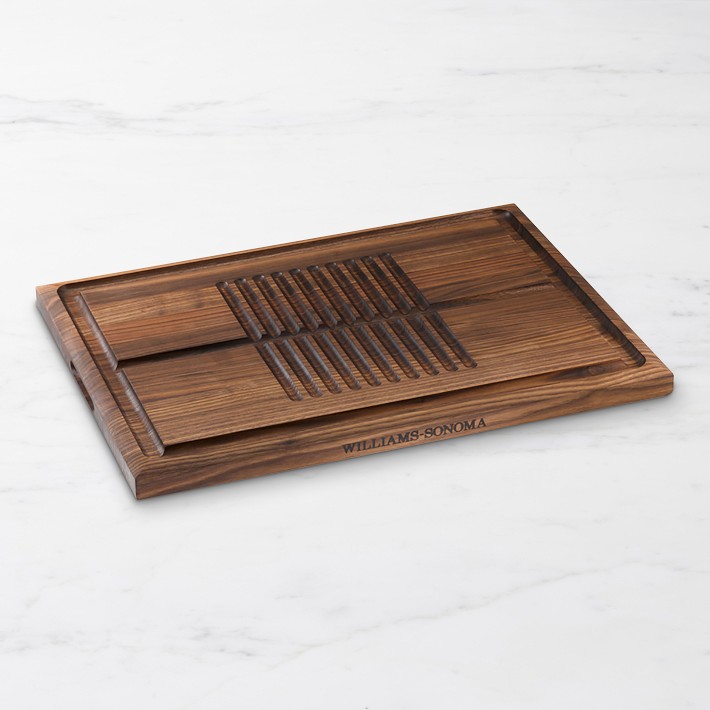 Williams Sonoma Essential Cutting & Carving & Carving Board, Walnut, Large