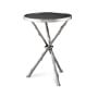 Faux Bois Accent Table with Granite Top