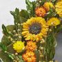 Sunflower &amp; Myrtle Wreath, 22&quot;