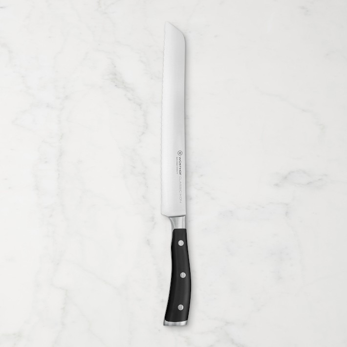 Wüsthof Classic Ikon Double-Serrated Bread Knife, 9