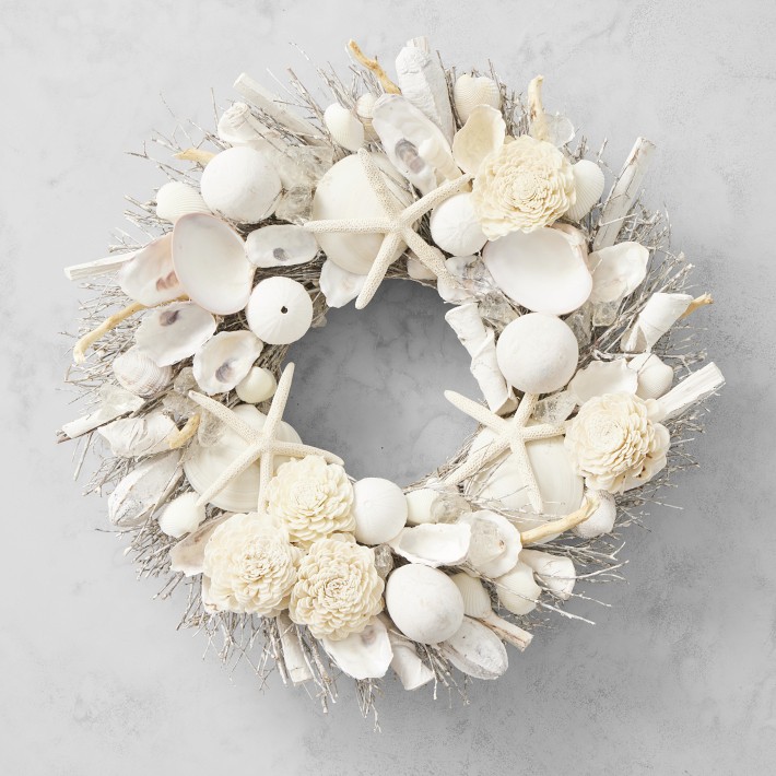 Bleached Fleur De Sel Wreath
