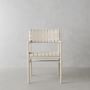 Stratton Dining Armchair, Ivory