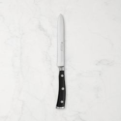 Wüsthof Classic Ikon Serrated Utility Knife, 5"