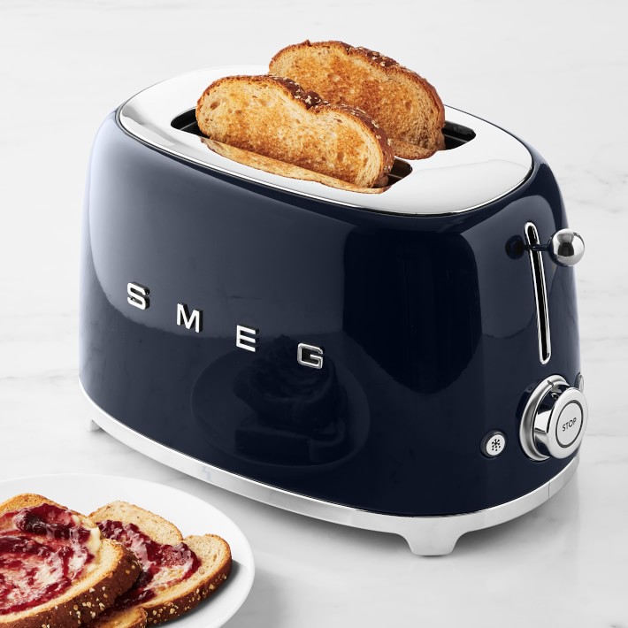 SMEG 2-Slice Toaster - Navy