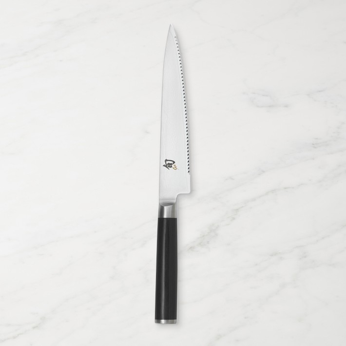 Shun Classic Serrated Utility Knife, 6&quot;