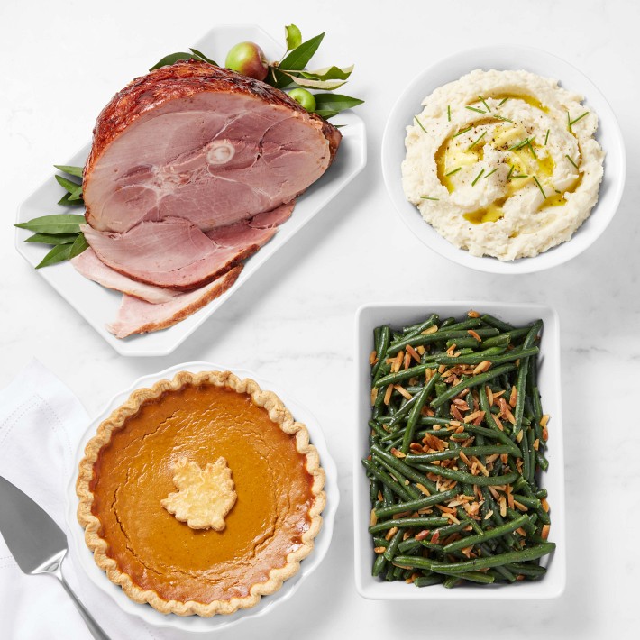 Complete Thanksgiving Ham Dinner, Serves 8