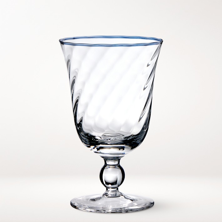 AERIN Swirl Goblets, Set of 4
