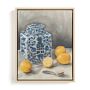 Lemon Chinoiserie Limited Kitchen Art by Minted
