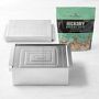 Williams Sonoma Smoker Box &amp; Hickory Smoking Chips Set