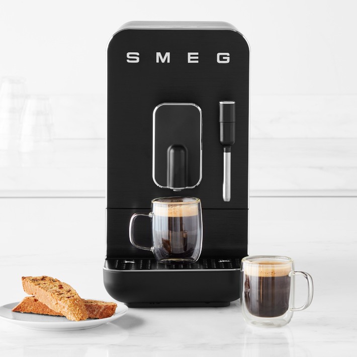 SMEG Medium Limited Edition Full Matte Black Fully-Automatic Coffee Machine
