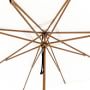Performance Rectangular Umbrella, Wood Finish
