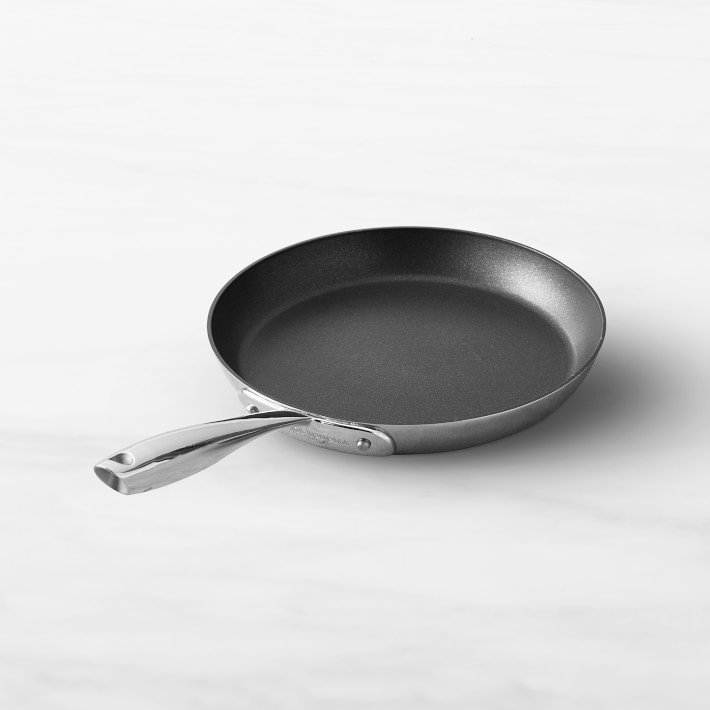 Williams Sonoma Thermo-Clad&#8482; Stainless-Steel Nonstick Omelette Fry Pan, 9&quot;
