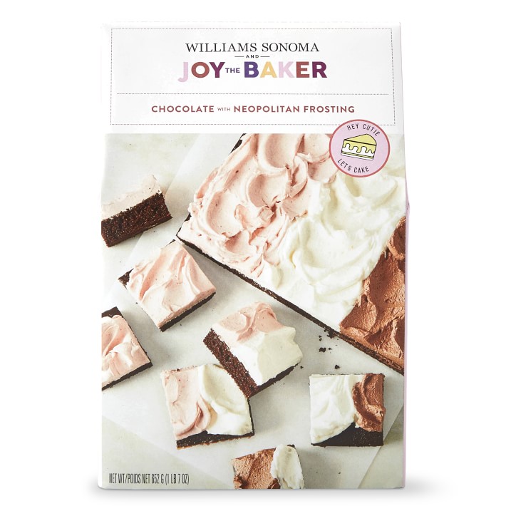 Joy the Baker Chocolate Sheet Cake with Neapolitan Frosting