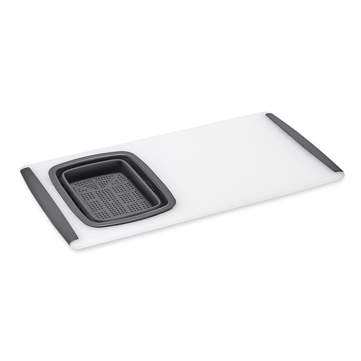 Williams Sonoma Synthetic Over-the-Sink Strainer Cutting Board