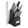Cuisinart Stainless Steel Hollow Handle Knives, Set of 15