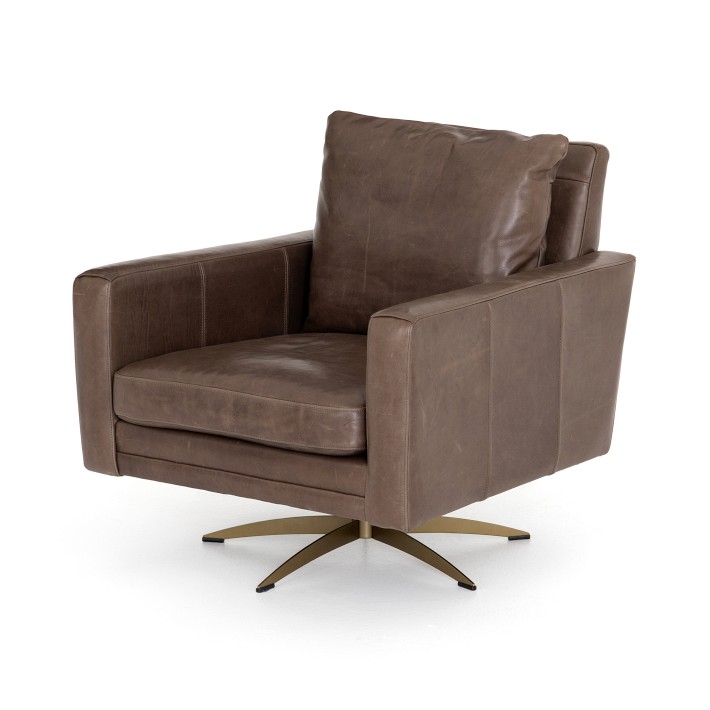 Westerly Leather Swivel Chair