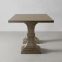 Double Pedestal Rectangular Dining Table