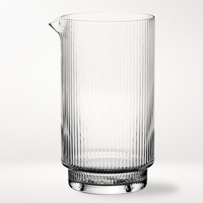 Modern Optic Mixing Glass