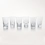 Everyday Baccarat Mixed Highball Glasses, Set of 6