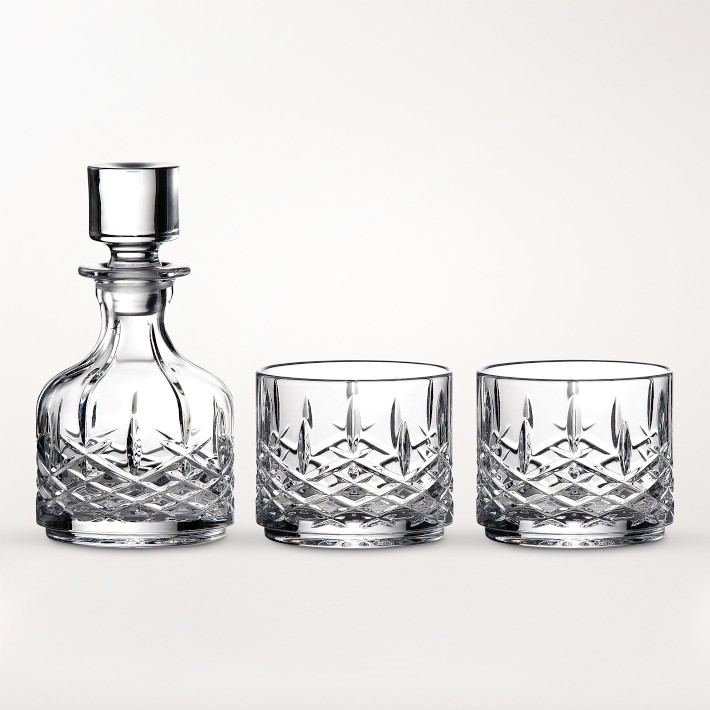 Waterford Markham Stacking Decanter and Tumblers, Set of 2