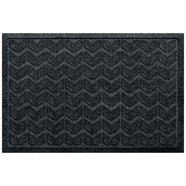 Waterhog Chevron Machine Washable Indoor/Outdoor Mat Williams Sonoma
