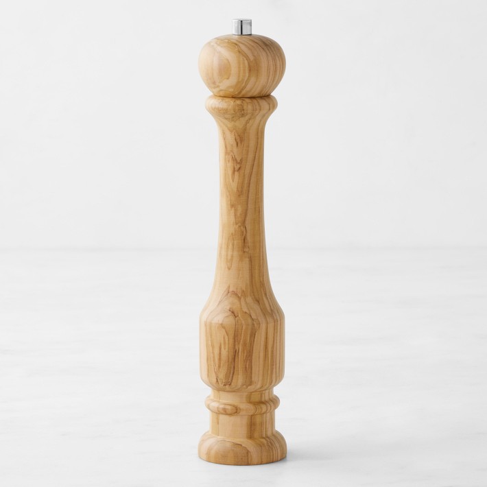 Williams Sonoma Traditional Olivewood Pepper Mill, 12&quot;