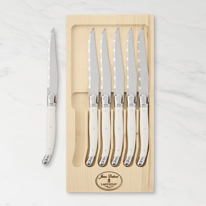 Jean Dubost Laguiole Steak Knives, Set of 6