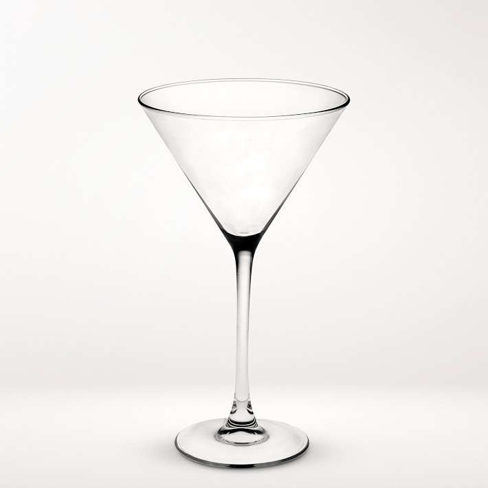 Plain Martini Glasses, Set of 4