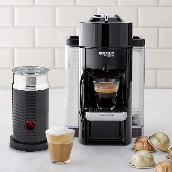 Nespresso Vertuo Coffee & Espresso Machine with Aeroccino Milk Frother ...