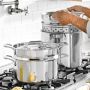 All-Clad Simply Strain Stainless-Steel Multipot