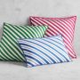 Painted Stripe Silk Pillow Cover