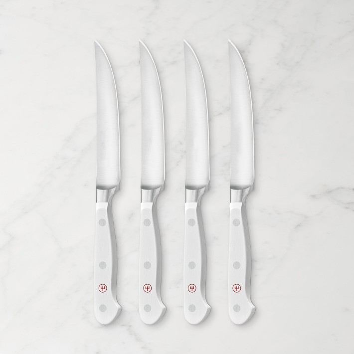 W&#252;sthof Classic White Steak Knives, Set of 4