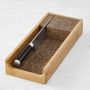 Knife Dock In-Drawer Storage, Bamboo, Small