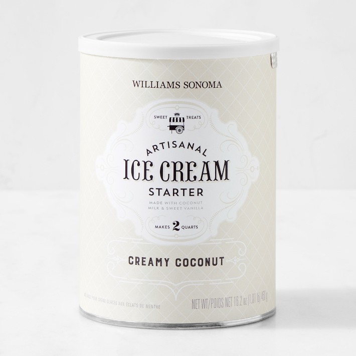 Williams Sonoma Ice Cream Starter, Creamy Coconut | Williams Sonoma