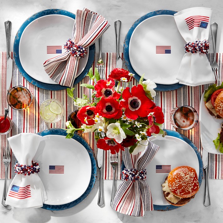 American Flag Dinnerware Collection