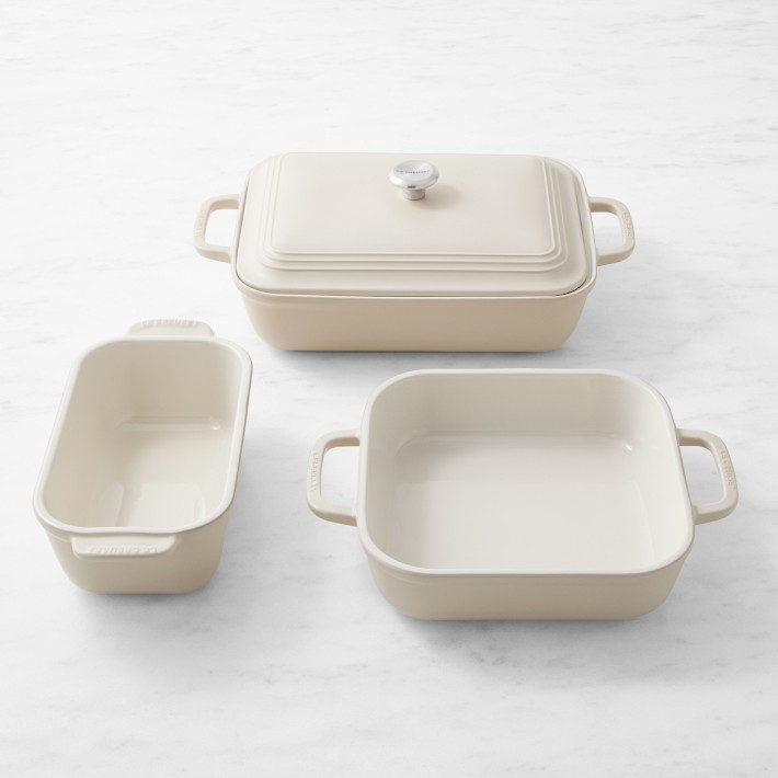 Le Creuset San Francisco Stoneware Bakeware Set, Set of 4