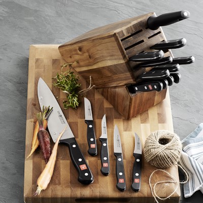 Wüsthof Gourmet 18-Piece Knife Block Set | Williams Sonoma