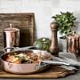 Williams Sonoma Hammered Copper Canisters