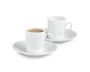 Apilco Tuileries Porcelain Espresso Cups &amp; Saucers