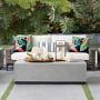Lucca Concrete Outdoor Rectangle Coffee Table