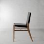 Stratton Leather Slung Side Chair