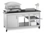 Kalamazoo Artisan Fire Outdoor Pizza Oven &amp; Pizza Station with Pizza Tools