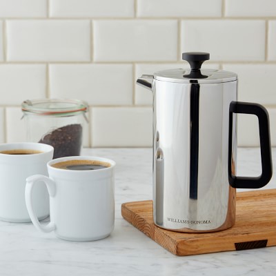 Williams Sonoma Stainless-Steel French Press, 34 oz. | Williams Sonoma