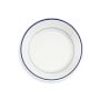 Apilco Tradition Blue-Banded Porcelain Bread &amp; Butter Plates