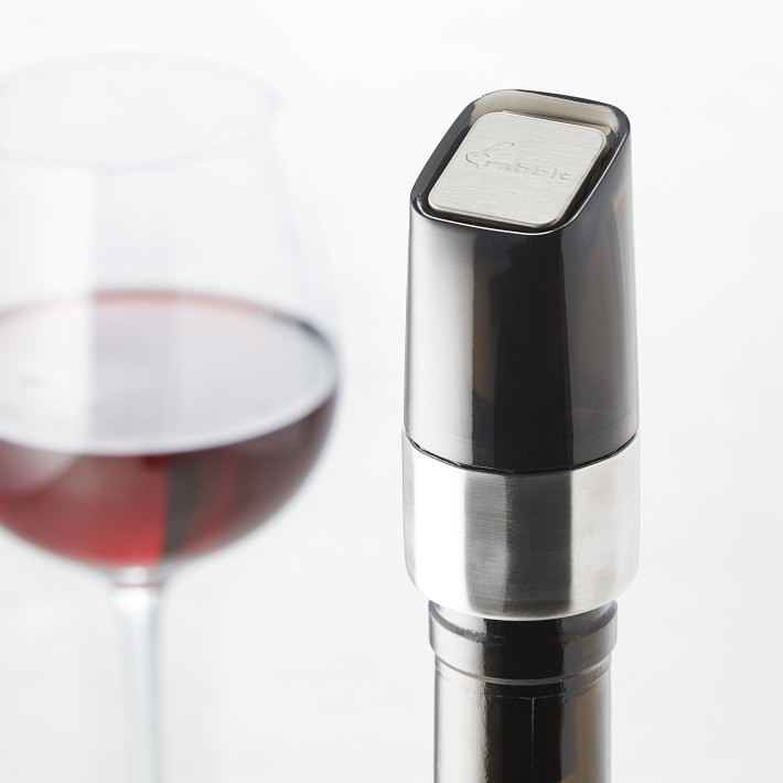 Rabbit Pro Wine Aerator & Stopper Williams Sonoma
